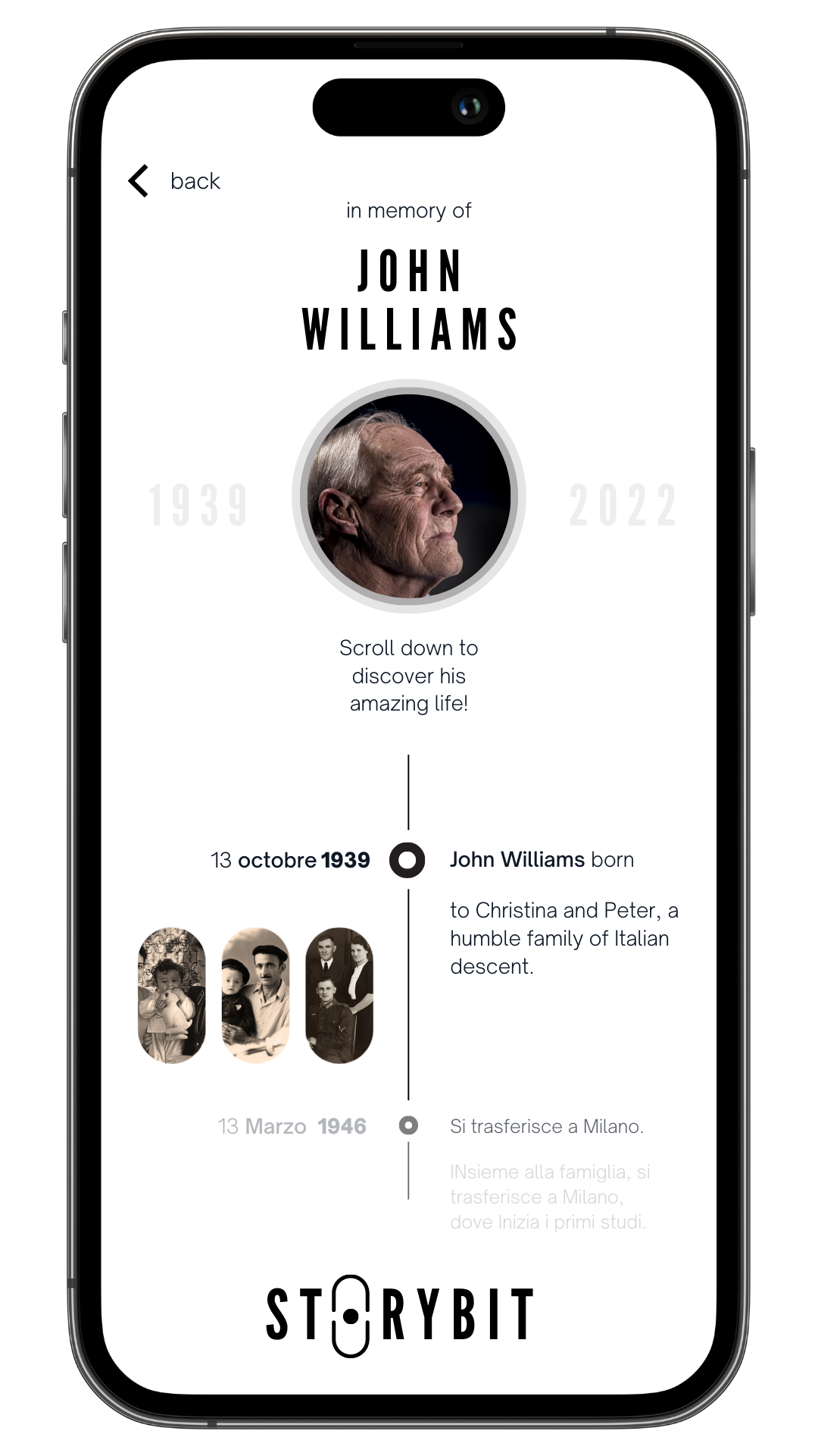 The first app created to remind us of people who are no longer with us.
